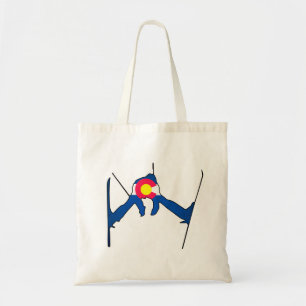 Bolsa Tote Saco de toalha reutilizável da bandeira do Colorad