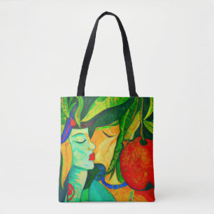 Bolsa Tote Saco de toalha tropical