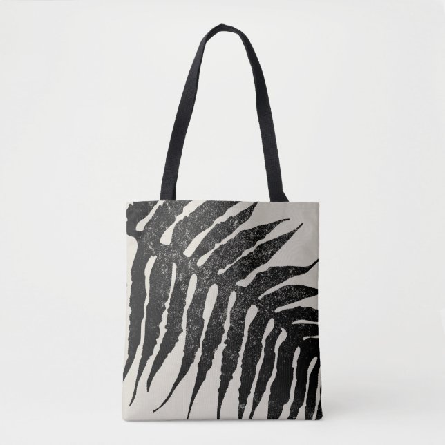 Bolsa Tote Saco de toalha tropical (Frente)