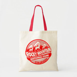 Bolsa Tote Saco de toalha vermelha do Colorado Mountain Park