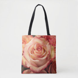 Bolsa Tote Saco de Toalhas de Pétalas Rosa Rosa Rosa Rosa Ros