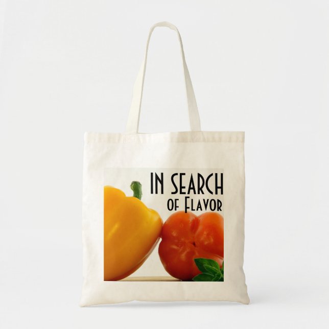 Bolsa Tote Saco de Toalhas de Produtos Hortícolas Frescos (Frente)