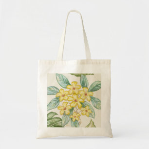 Bolsa Tote Saco de tocha de Plumeria Amarela