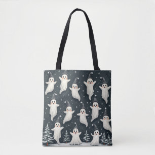 Bolsa Tote Saco de Toia de inverno, Fantasma Ghost