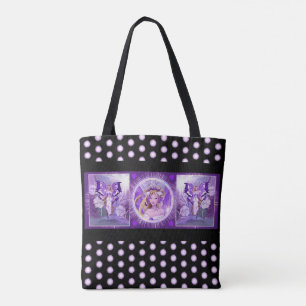 Bolsa Tote Saco de Toia de Leite Solar Roxo