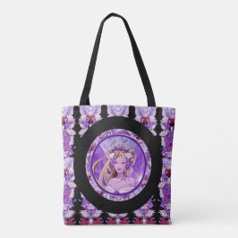 Bolsa Tote Saco de Toia de Leite Solar Roxo