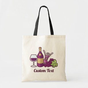 Bolsa Tote Saco de Toia de Vinho Vermelho