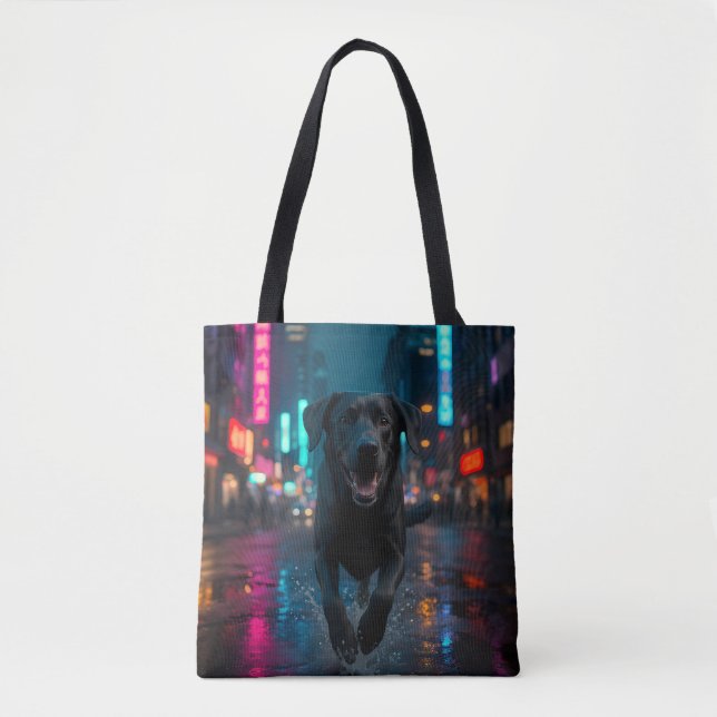 Bolsa Tote Saco de Toia do Ombro do Retriever do Labrador Pre (Frente)