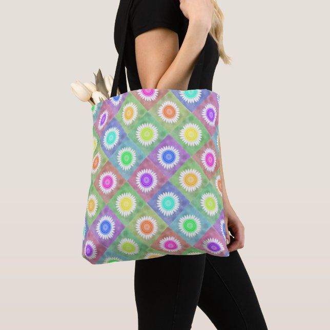 Bolsa Tote Saco de Toque de Amante Blossoma (Close Up)