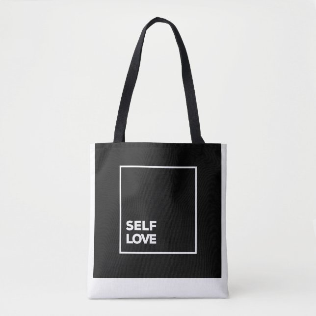 Bolsa Tote Saco de Toque de Autoamor (Frente)