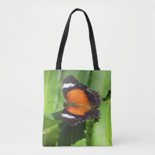 Bolsa Tote Saco de Toque de Borboleta Tropical