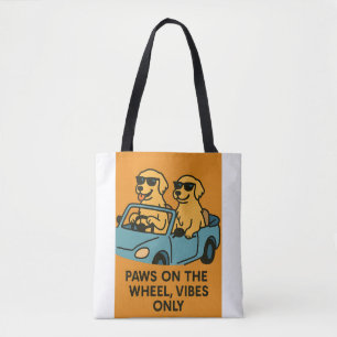 Bolsa Tote Saco de Toque de Cachorro