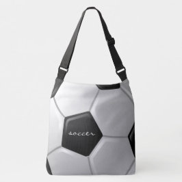 Bolsa Tote Saco de Toque de Design de Futebol