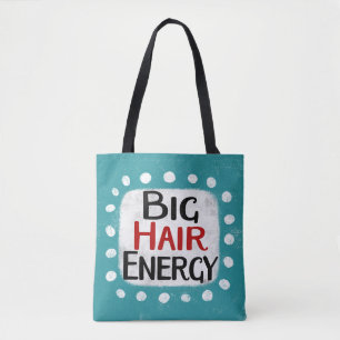 Bolsa Tote Saco de Toque de Energia do Cabelo Grande