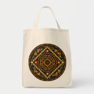 Bolsa Tote Saco de Toque de Ícones de Ação de Graças