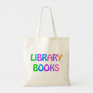 Bolsa Tote Saco de Toque de LIBRARY BOOKS