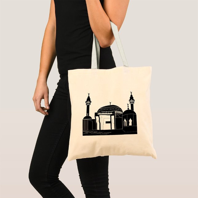 Bolsa Tote Saco de Toque de Mesquita (Criador carregado)