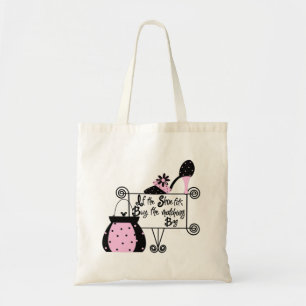 Bolsa Tote Saco de Toque de Moda Rosa