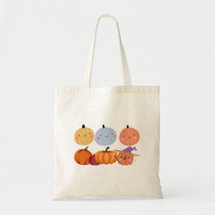 Bolsa Tote Saco de Toque de Pumpkin Face