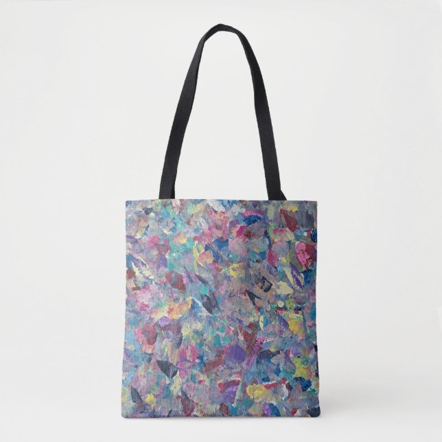 Bolsa Tote Saco de Toque de Skittles (Frente)