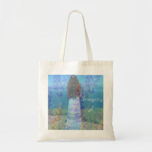 Bolsa Tote Saco de Toque de Tranquilidade