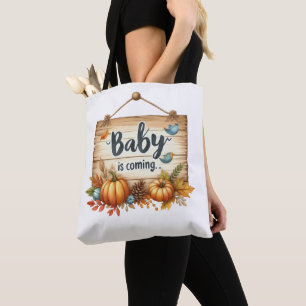 Bolsa Tote Saco de Toque do Chá de fraldas de outono