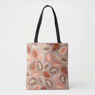 Bolsa Tote Saco de Toque Folha de Folha de Corte