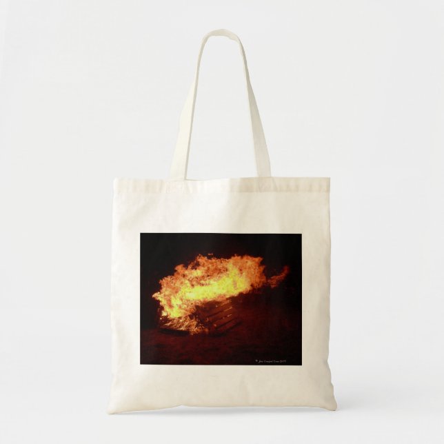 Bolsa Tote Saco de Toque Grande Bolo (Frente)