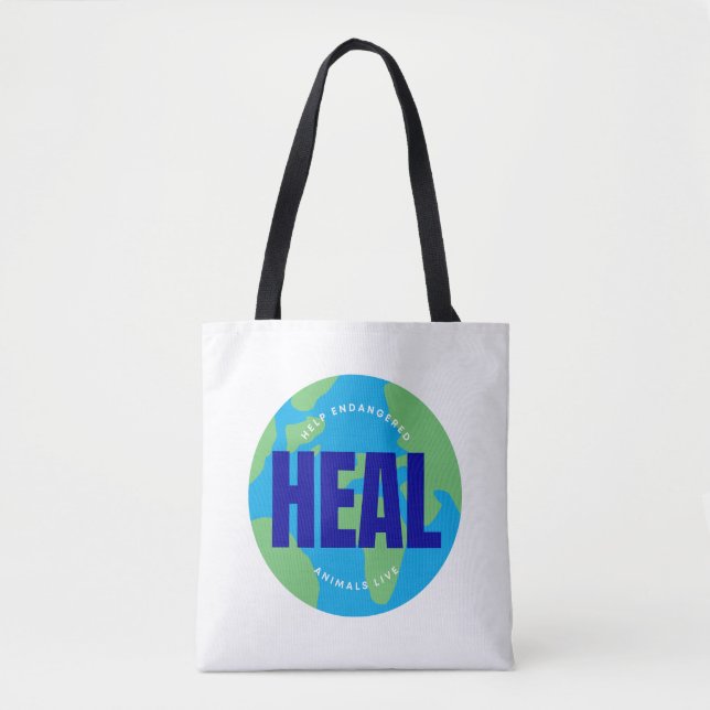 Bolsa Tote Saco de Toque HEAL (Frente)