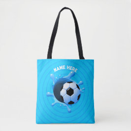 Bolsa Tote Saco de Toque Personalizado da Bola de Futebol