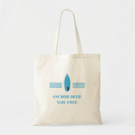 Bolsa Tote Saco de Toque Sem Âncora Profundo, Sail Free