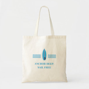 Bolsa Tote Saco de Toque Sem Âncora Profundo, Sail Free