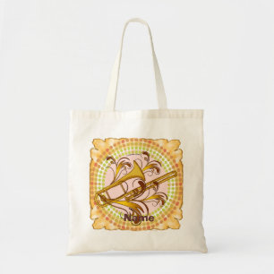 Bolsa Tote Saco de toques com ritmo trombone