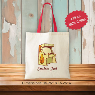 Bolsa Tote Saco de toques da máquina de Arcade