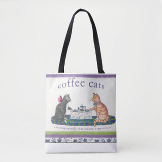 Bolsa Tote Saco de Toques de Café
