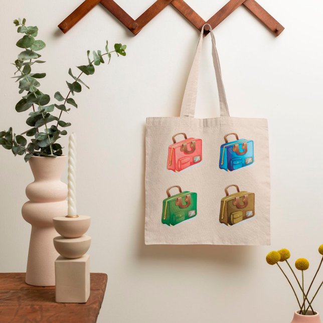 Bolsa Tote Saco de Toques de Quatro Casas (Criador carregado)