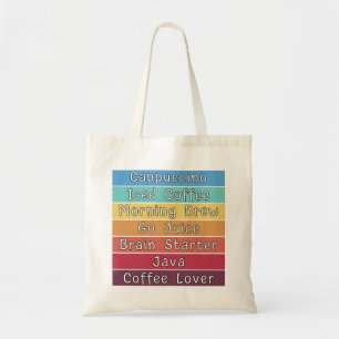 Bolsa Tote Saco de Toques do Café Lover