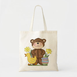 Bolsa Tote saco de toques do Urso de páscoa