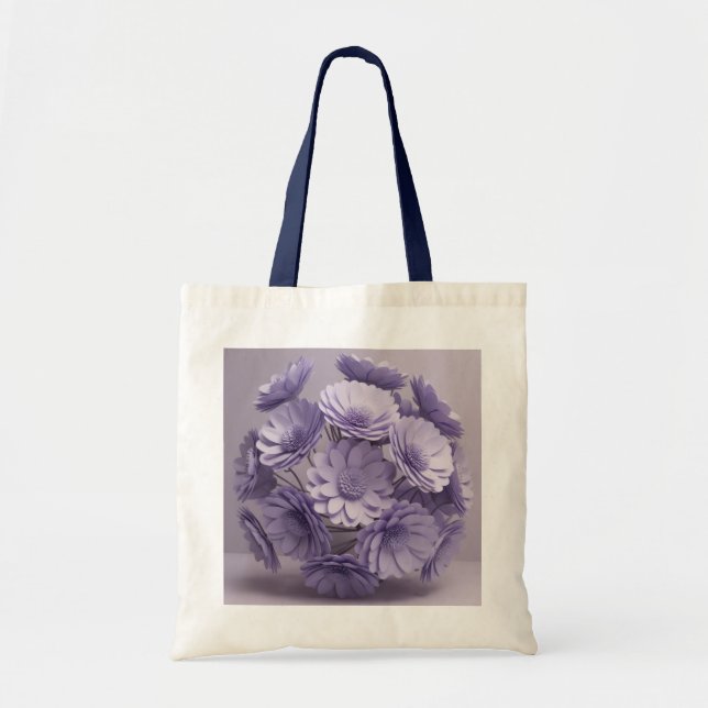 Bolsa Tote "Saco de Toques Jumbo Flor Puro - design Ai (Frente)