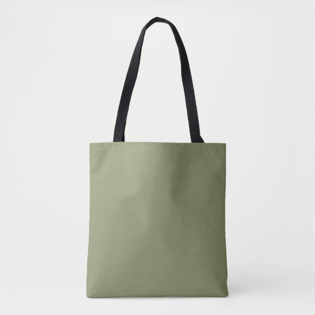 Bolsa Tote Saco de Toques Verde com Cor de Tendência (Frente)