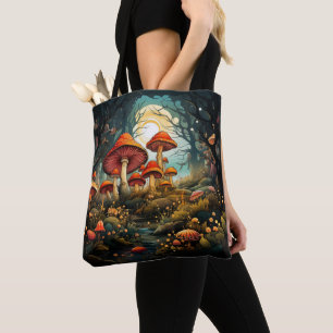 Bolsa Tote Saco de tostas de cogumelos
