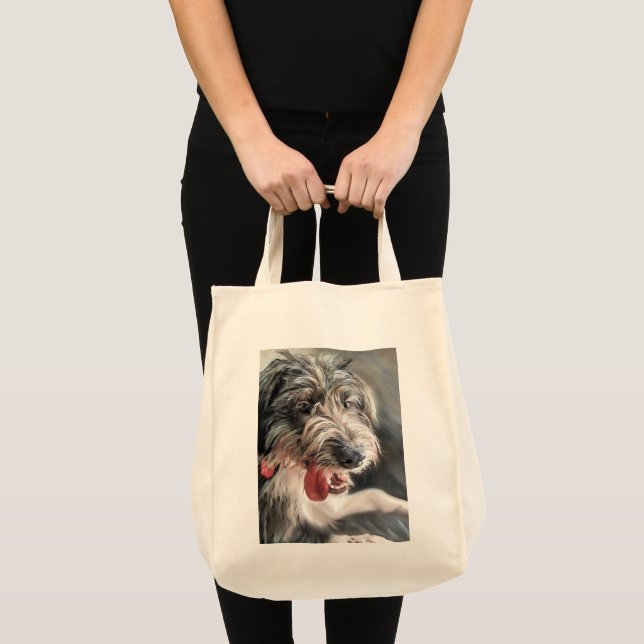 Bolsa Tote Saco de Tota Cachorro Cachorro (Frente (produto))