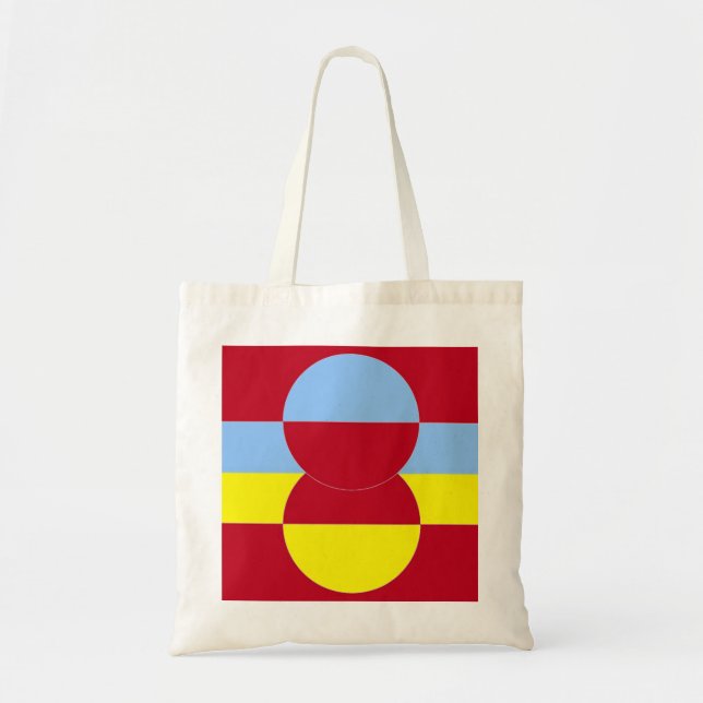 Bolsa Tote Saco de Tota Círculos (Frente)