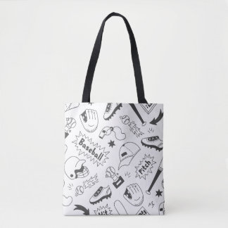 Bolsa Tote Saco de Tota Com Teto De Beisebol