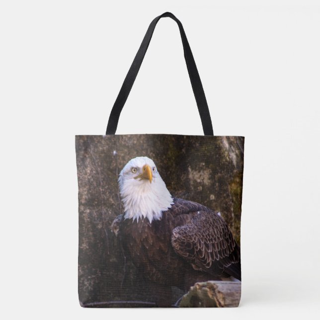 Bolsa Tote Saco de Tota da Águia Balda (Frente)