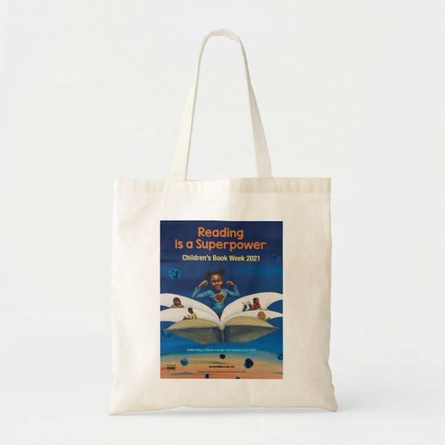 Bolsa Tote Saco de Tota da Semana do Livro Infantil 2021 (Frente)