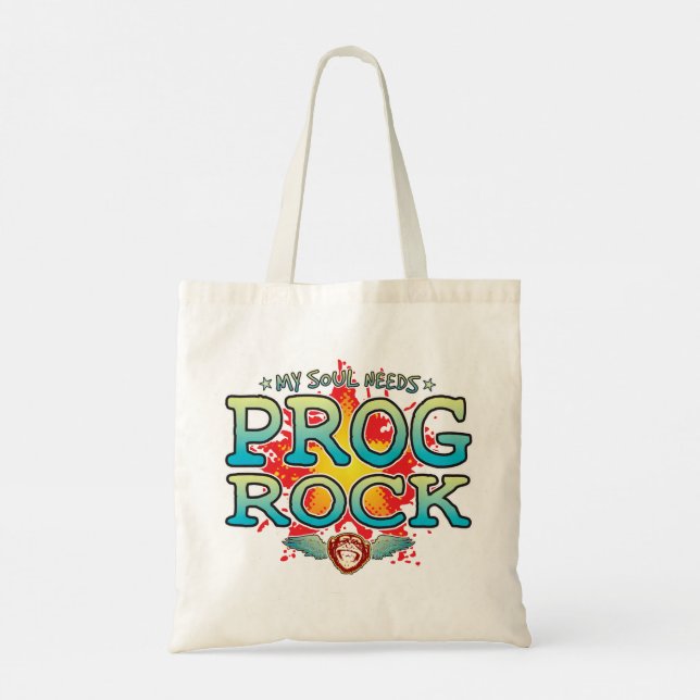 Bolsa Tote Saco de Tota de Alma Prog Rock (Verso)