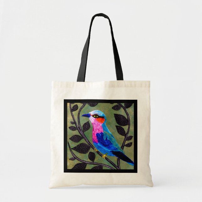 Bolsa Tote Saco de Tota de ’Birdie Bonito’ (Frente)