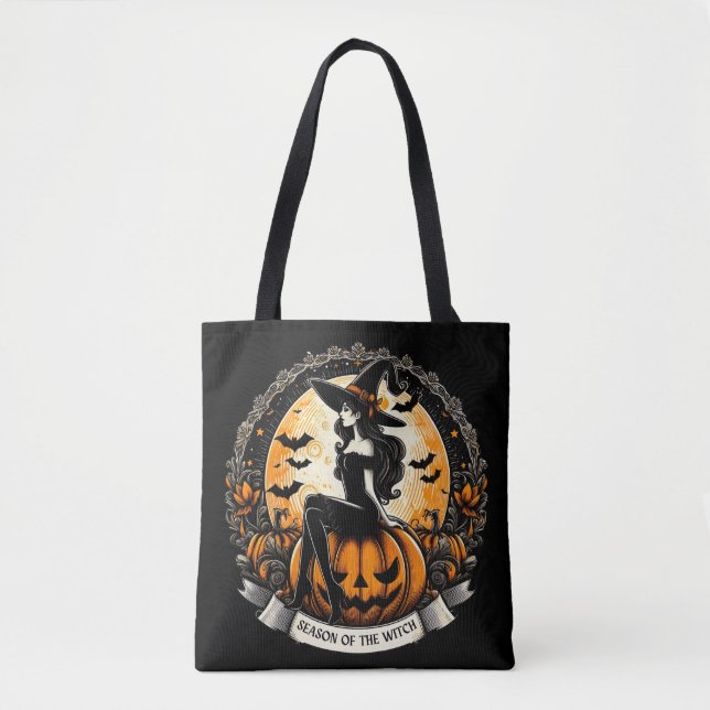 Bolsa Tote Saco de tota de bruxa (Frente)