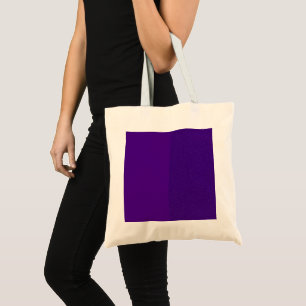 Bolsa Tote Saco de Tota de Canvas Roxo de Separação Personali